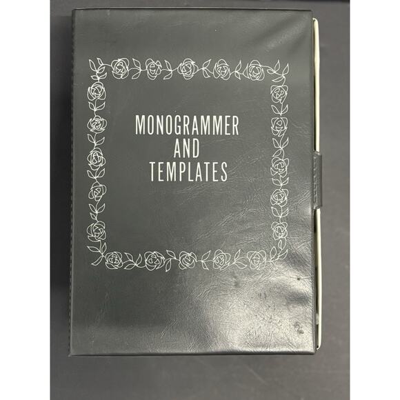 Vintage 1976 Sears Kenmore Monogrammer and Templates- Attachments - Picture 7 of 8